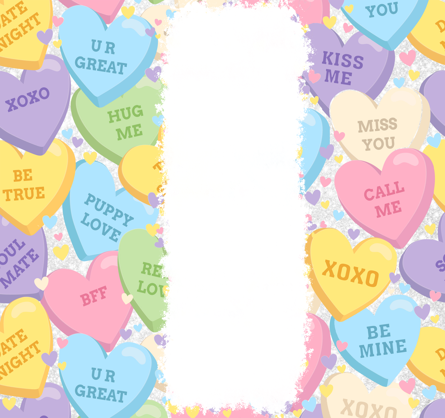 Personlised Candy Hearts